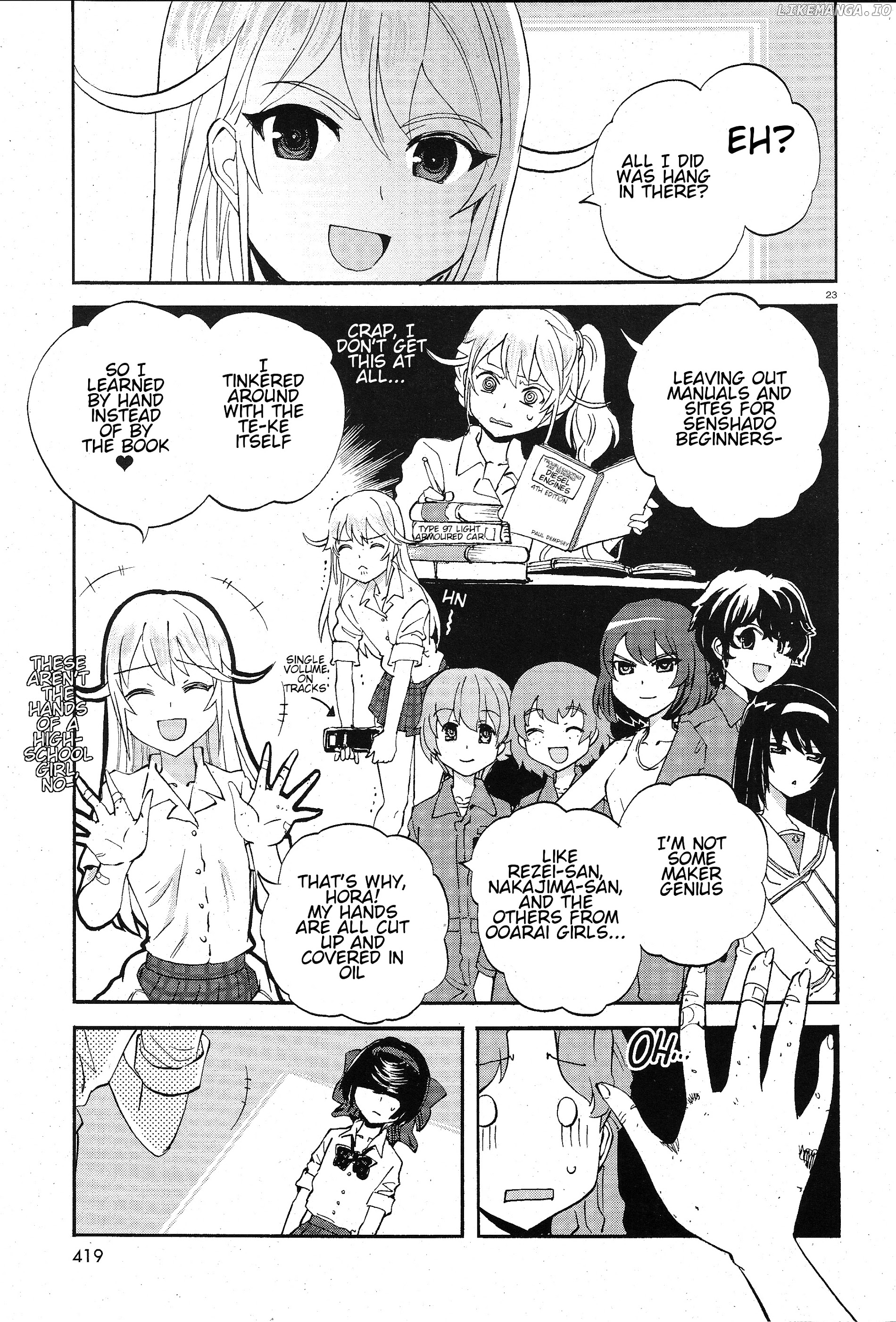 Girls Und Panzer - Ribbon no Musha chapter 7 - page 22