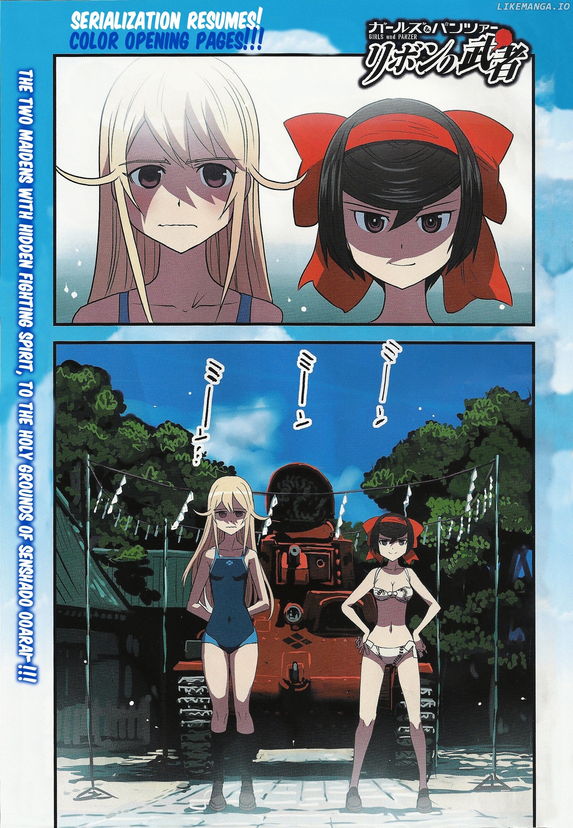 Girls Und Panzer - Ribbon no Musha chapter 9 - page 1