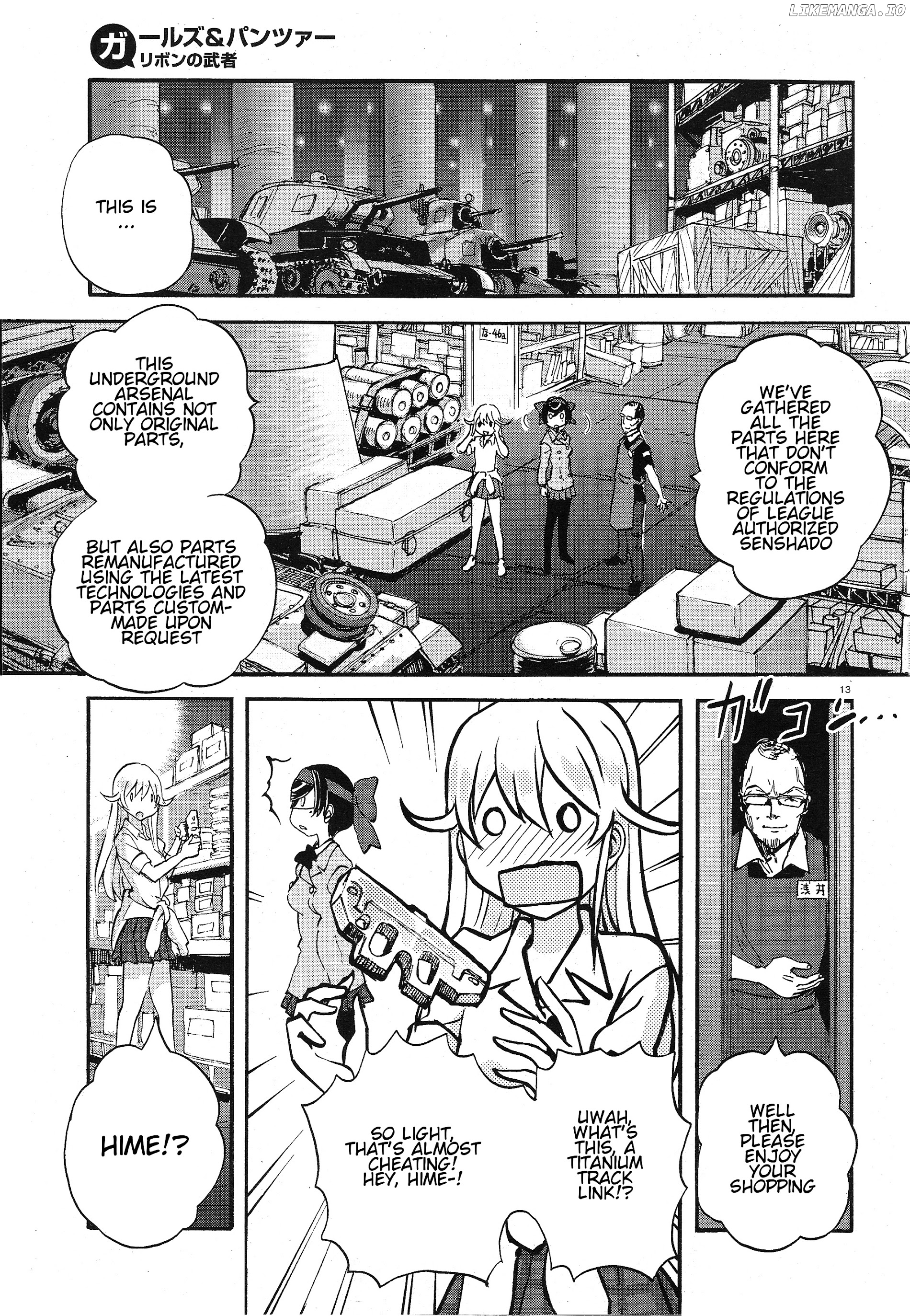 Girls Und Panzer - Ribbon no Musha chapter 8 - page 13