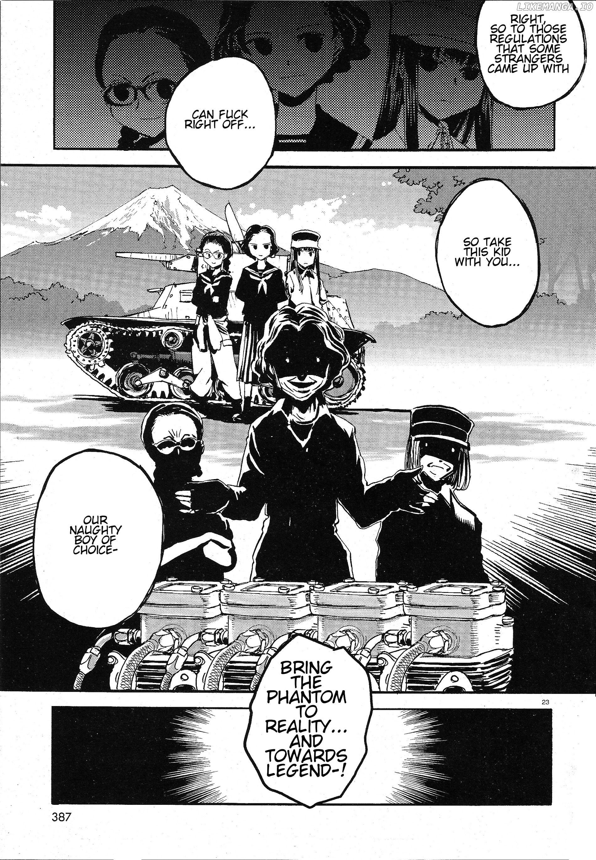 Girls Und Panzer - Ribbon no Musha chapter 8 - page 23