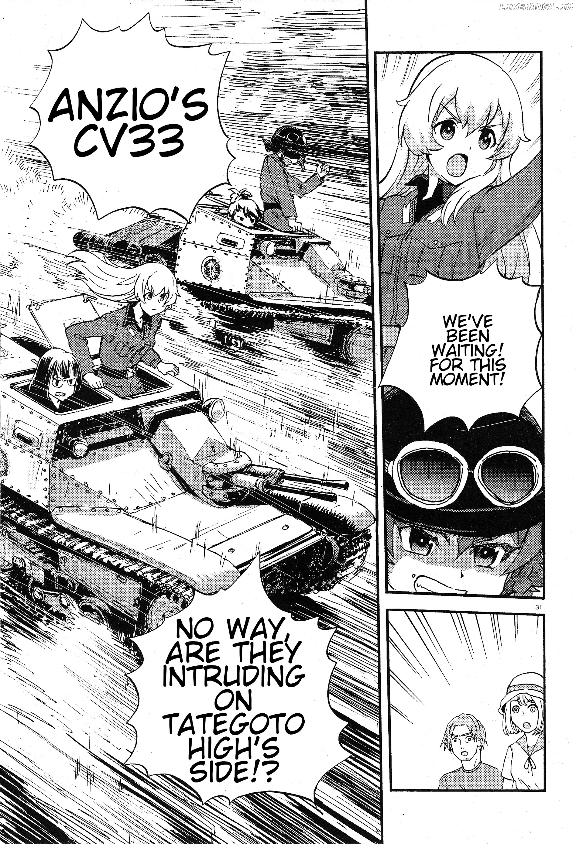 Girls Und Panzer - Ribbon no Musha chapter 8 - page 31