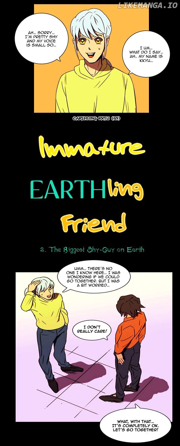 Immature Earthling Friend chapter 2 - page 6