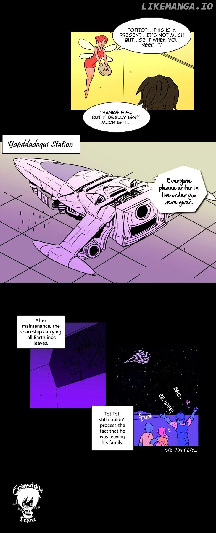 Immature Earthling Friend chapter 2 - page 9