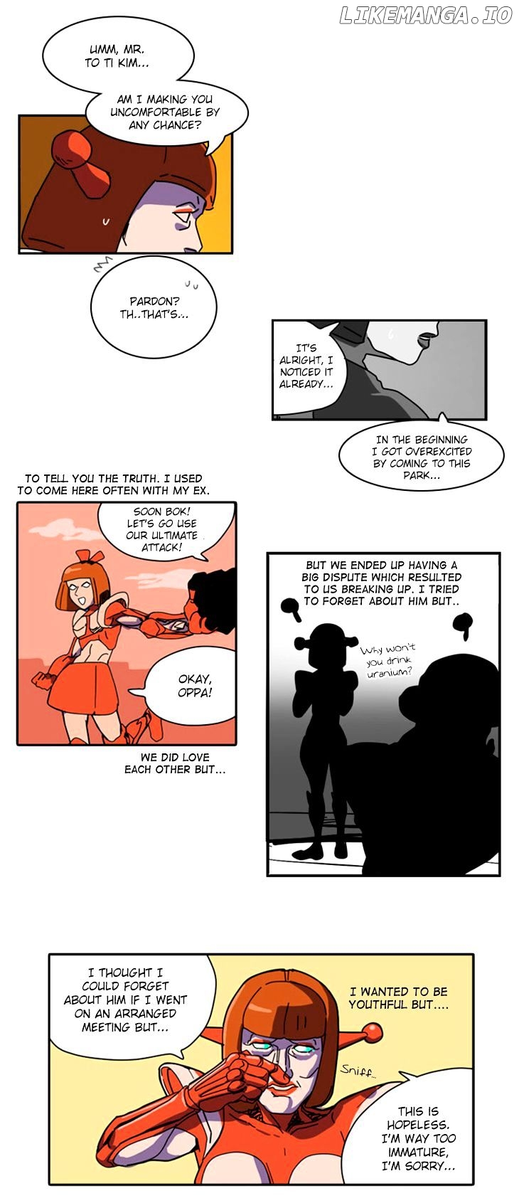 Immature Earthling Friend chapter 37 - page 6