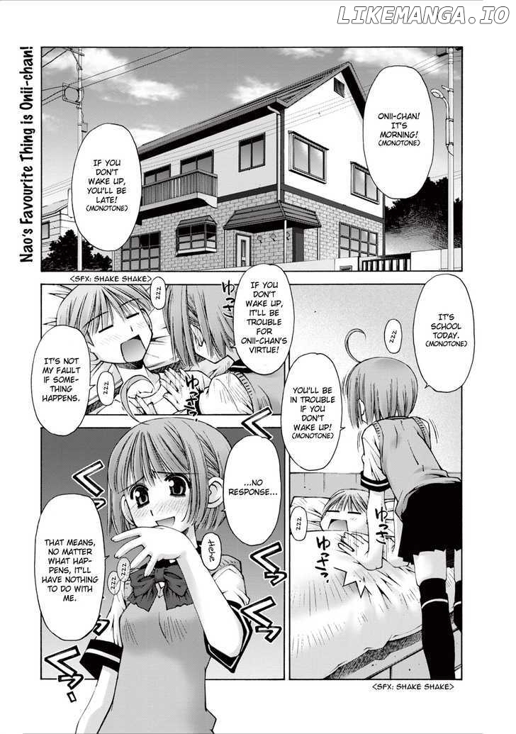 Oniichan No Koto Nanka Zenzen Suki Ja Nai N Da Kara Ne chapter 4 - page 3