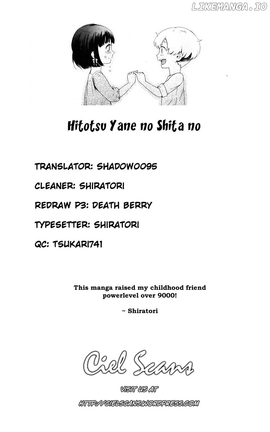 Hitotsu Yane no Shita no chapter 1 - page 1