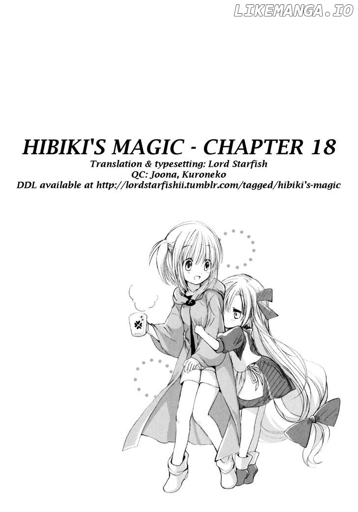 Hibiki no Mahou chapter 18 - page 1