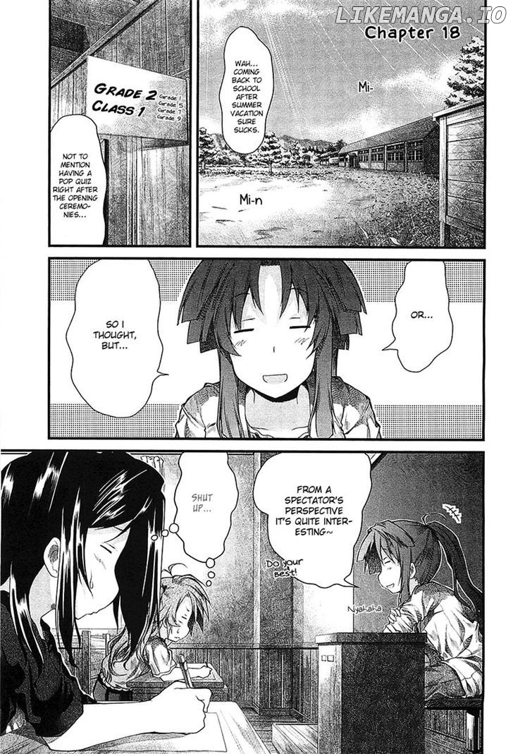 Non Non Biyori chapter 18 - page 5