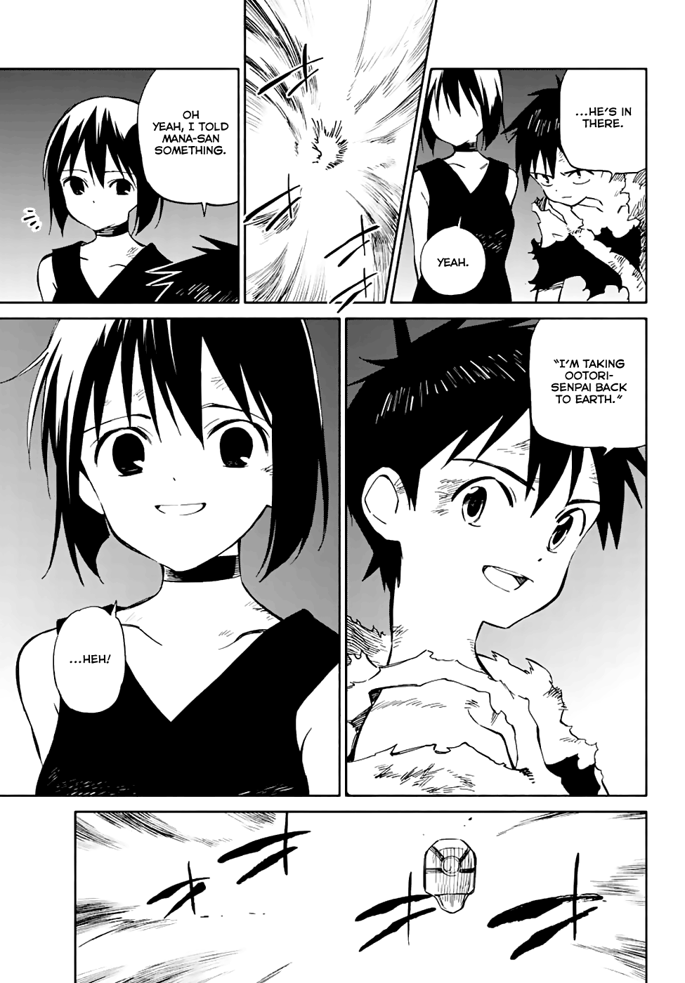 Hitoribocchi no Chikyuu Shinryaku chapter 76 - page 19