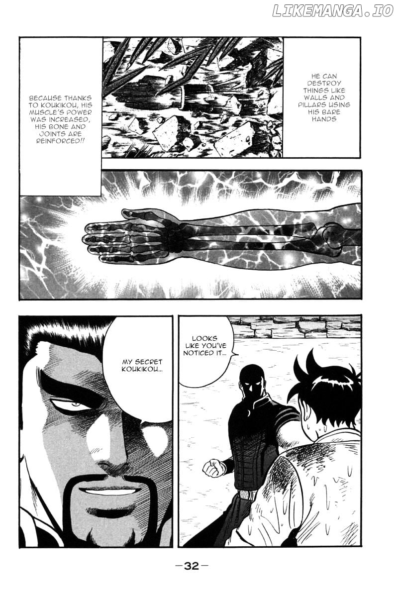 Shin Tekken Chinmi chapter 44 - page 33