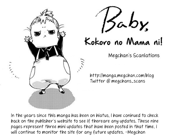 Baby, Kokoro No Mama Ni! chapter 26.1 - page 10