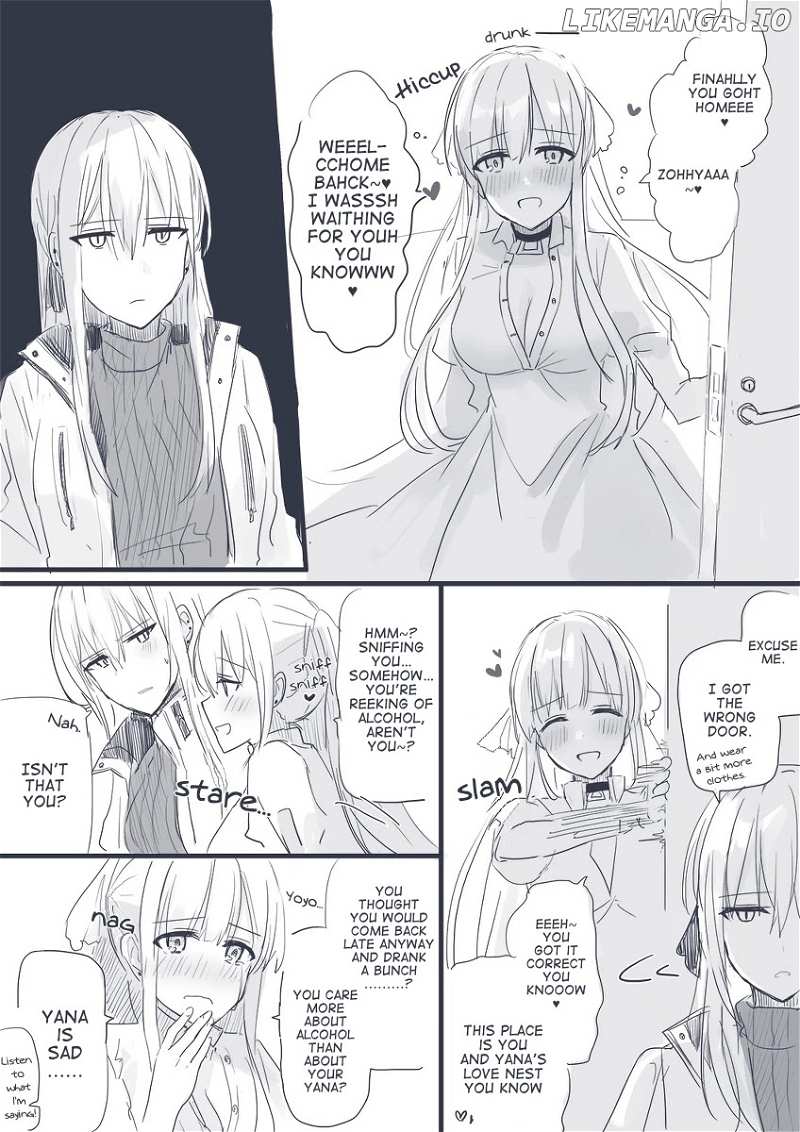 Peaceful Yuri Manga chapter 7 - page 1
