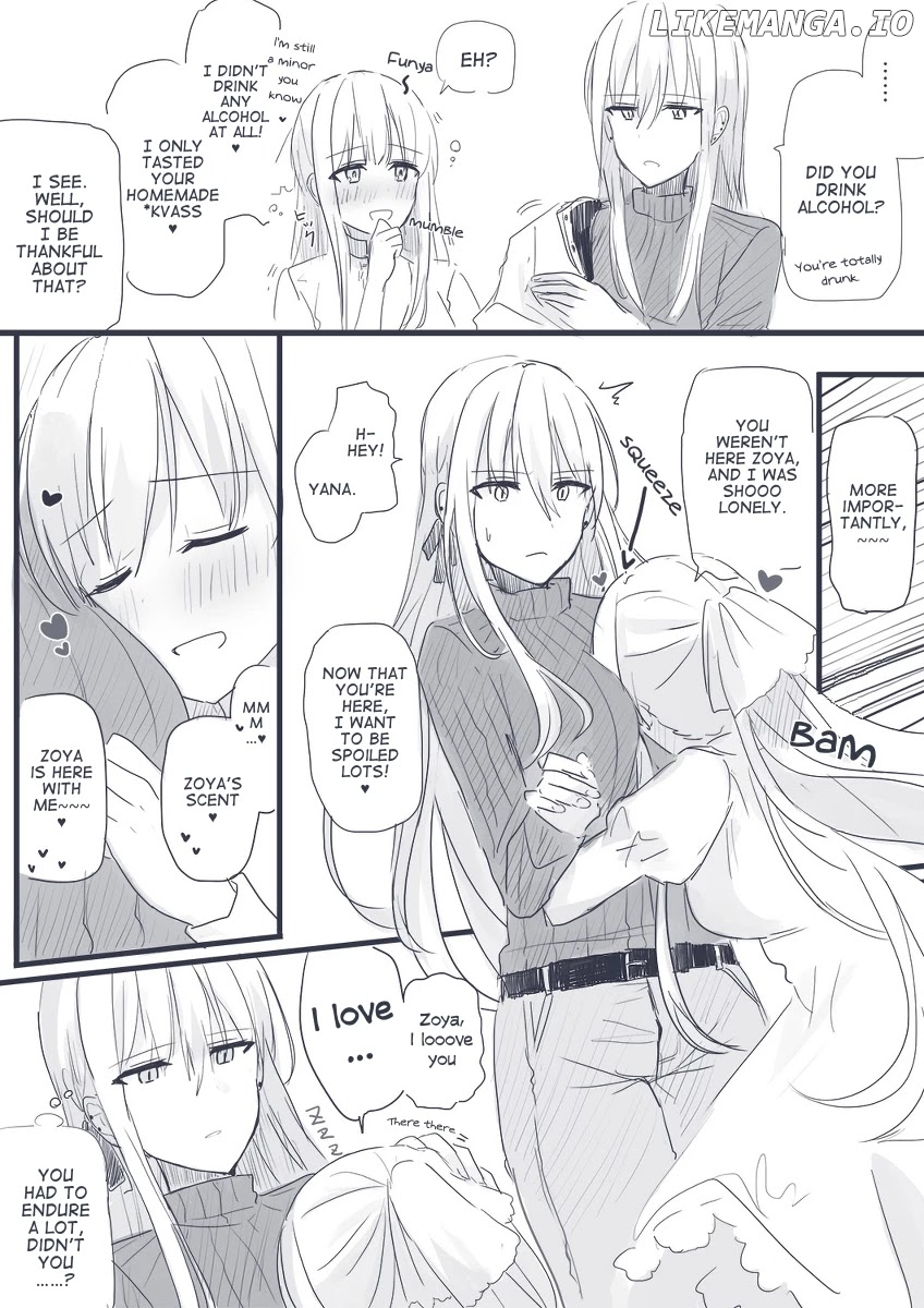 Peaceful Yuri Manga chapter 7 - page 2