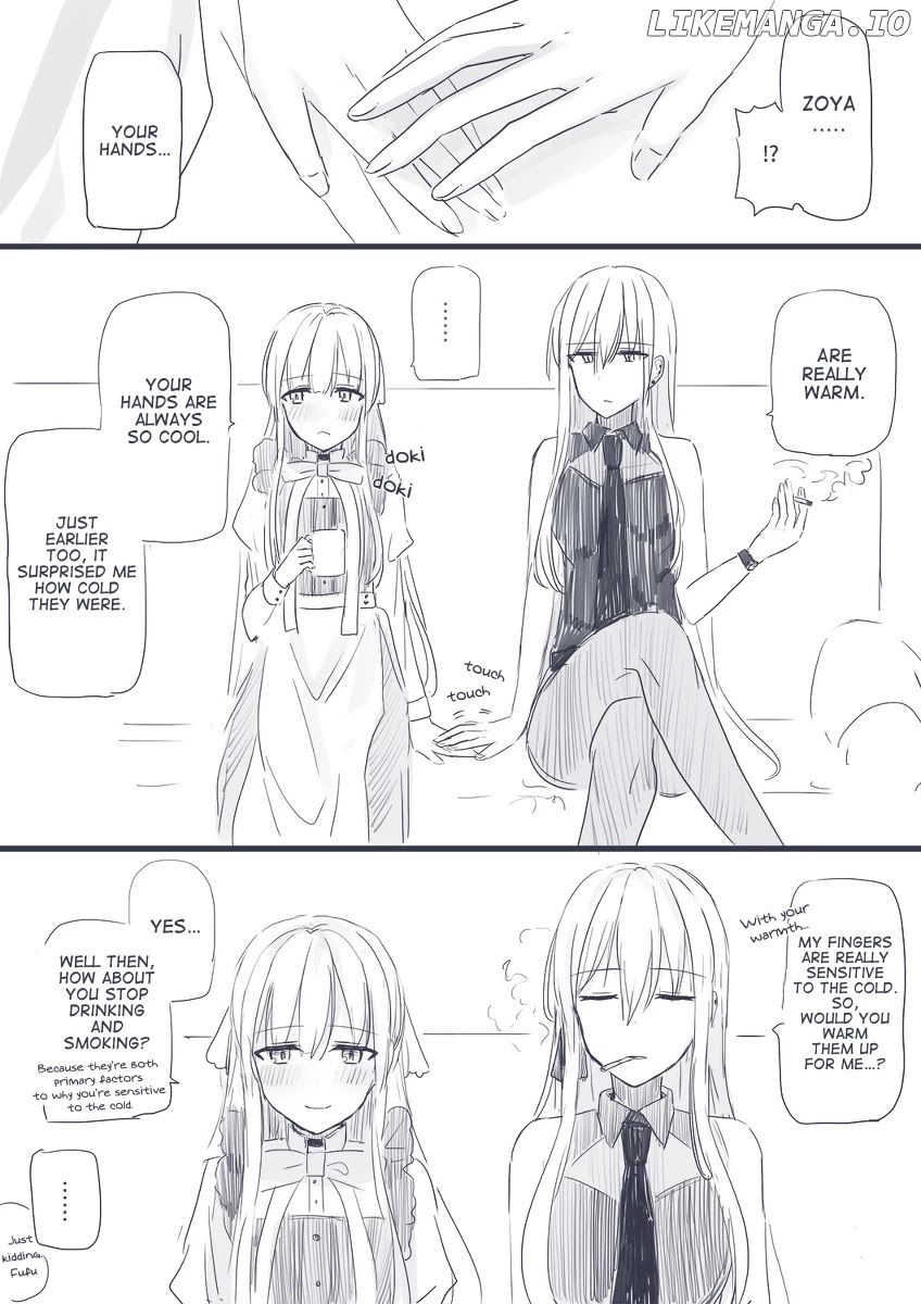 Peaceful Yuri Manga chapter 8 - page 4