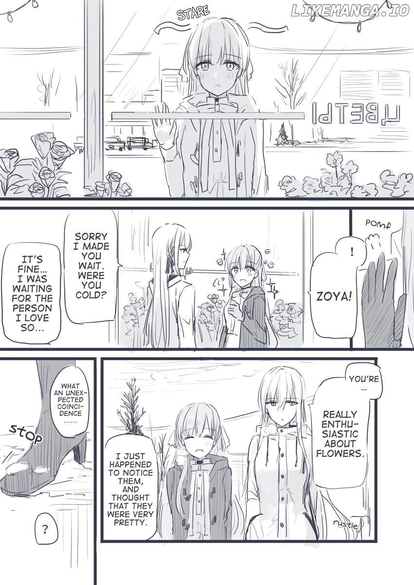 Peaceful Yuri Manga chapter 9 - page 1