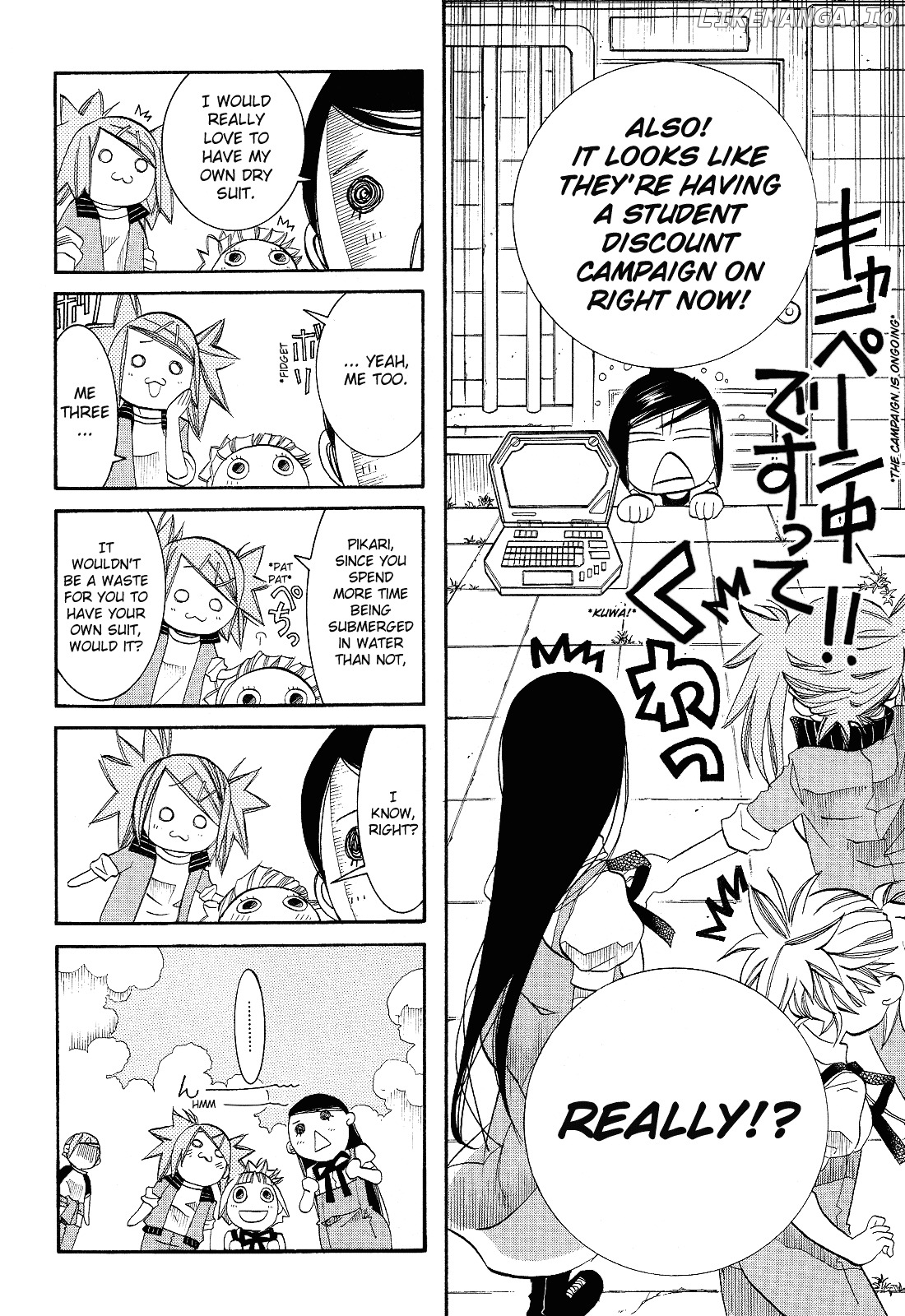 Amanchu chapter 31 - page 14