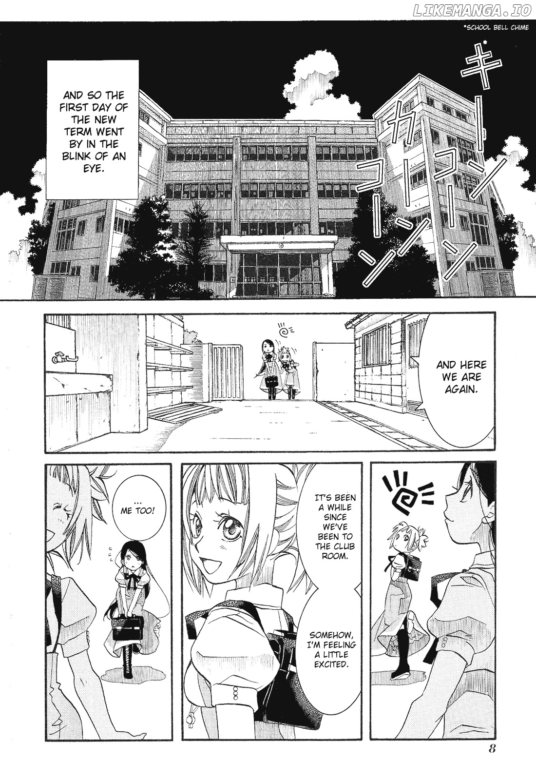 Amanchu chapter 31 - page 8