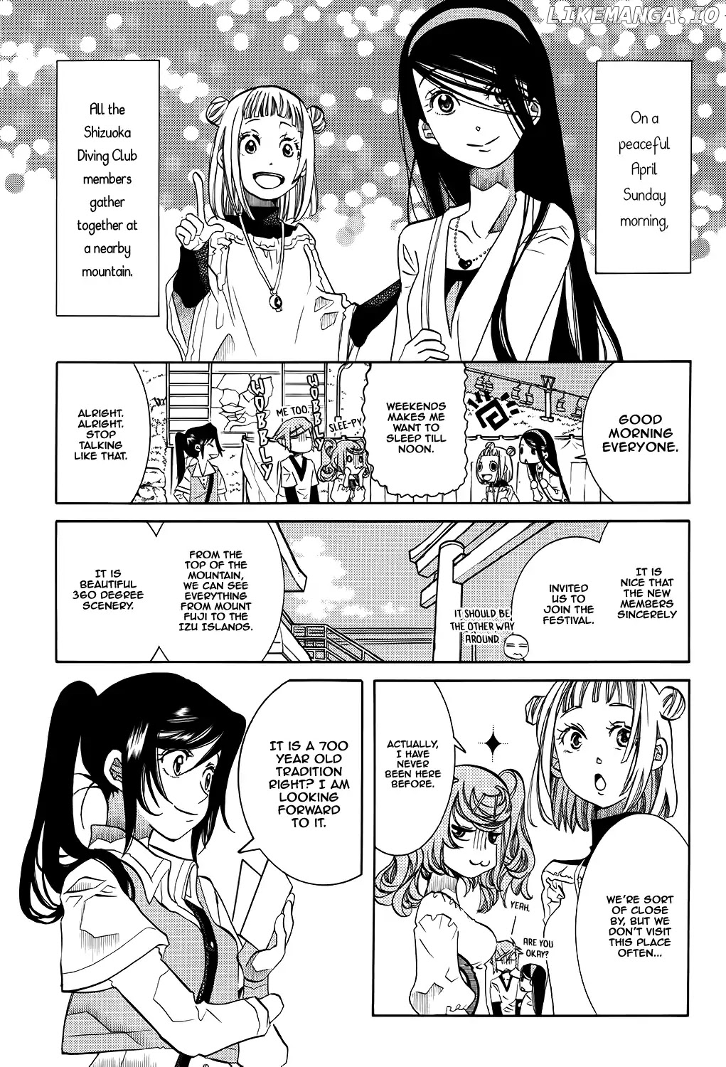 Amanchu chapter 59 - page 2