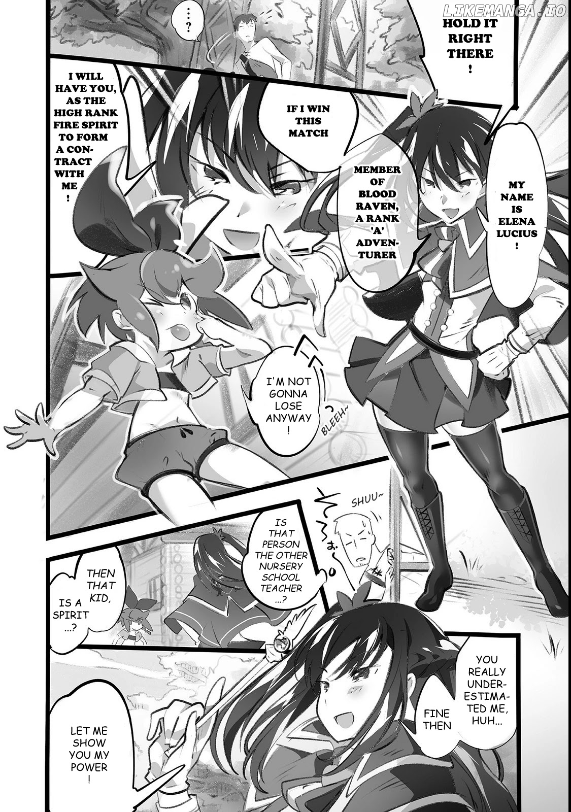 Opened The "different World Nursery School" ~The Strongest Loli Spirits Are Deredere By Paternity Skill~ chapter 1.5 - page 5