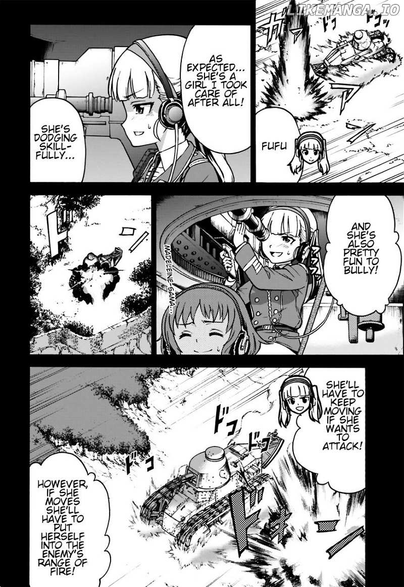 GIRLS und PANZER - Gekitou! Maginot-sen desu!! chapter 4 - page 14