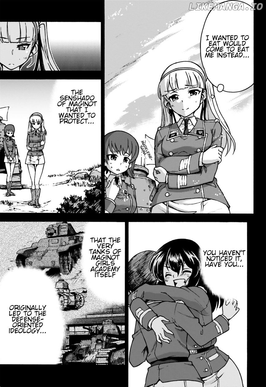 GIRLS und PANZER - Gekitou! Maginot-sen desu!! chapter 4 - page 25