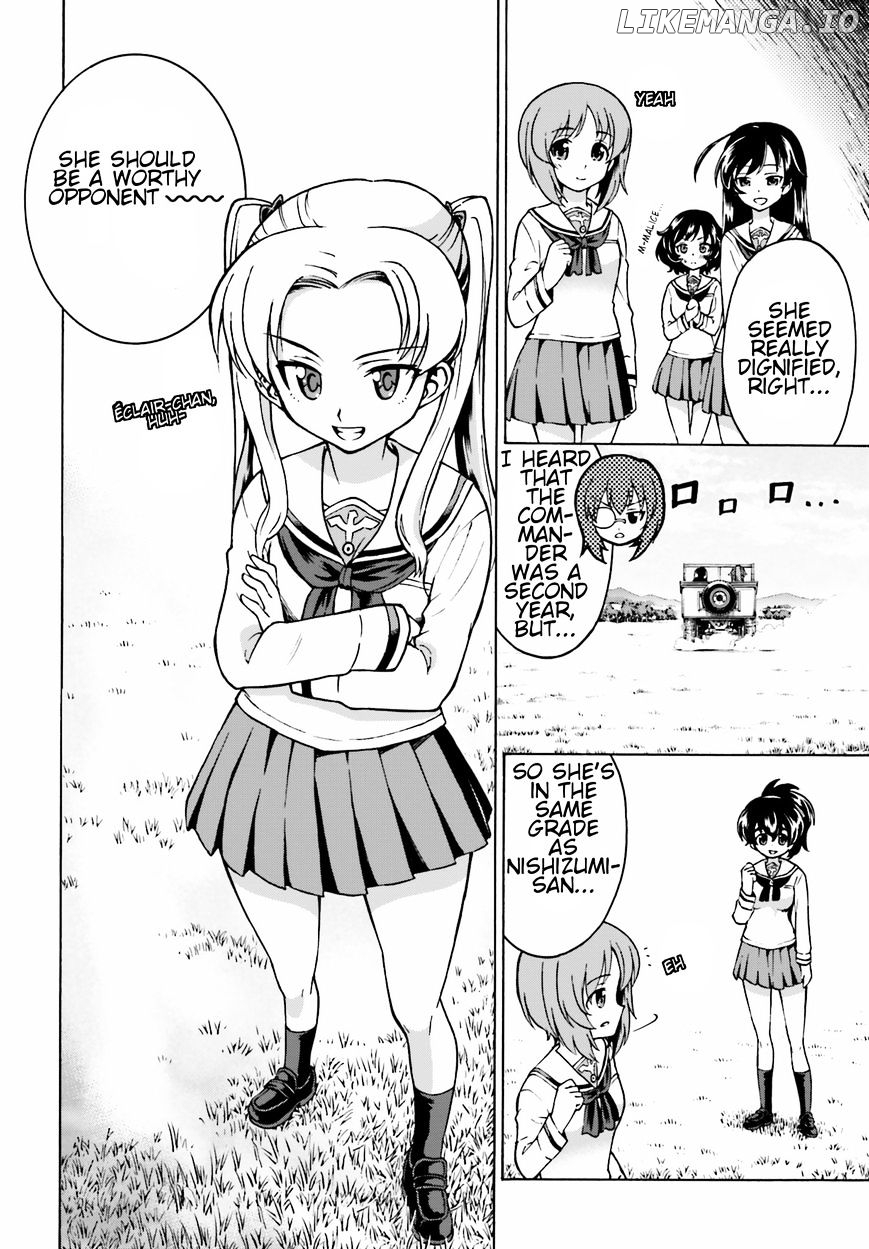 GIRLS und PANZER - Gekitou! Maginot-sen desu!! chapter 5 - page 18