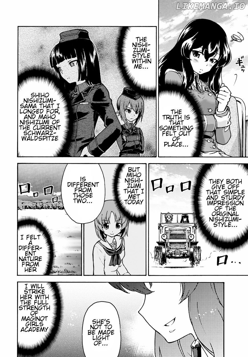 GIRLS und PANZER - Gekitou! Maginot-sen desu!! chapter 5 - page 20