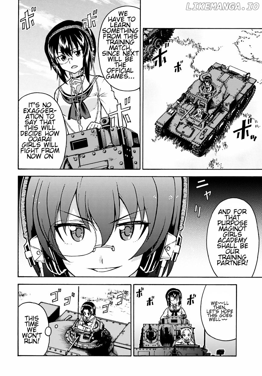 GIRLS und PANZER - Gekitou! Maginot-sen desu!! chapter 5 - page 28