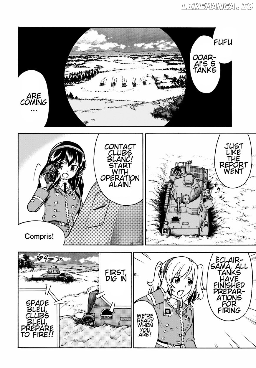 GIRLS und PANZER - Gekitou! Maginot-sen desu!! chapter 6 - page 10