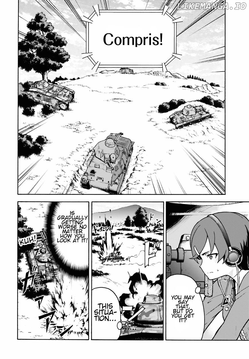 GIRLS und PANZER - Gekitou! Maginot-sen desu!! chapter 6 - page 22