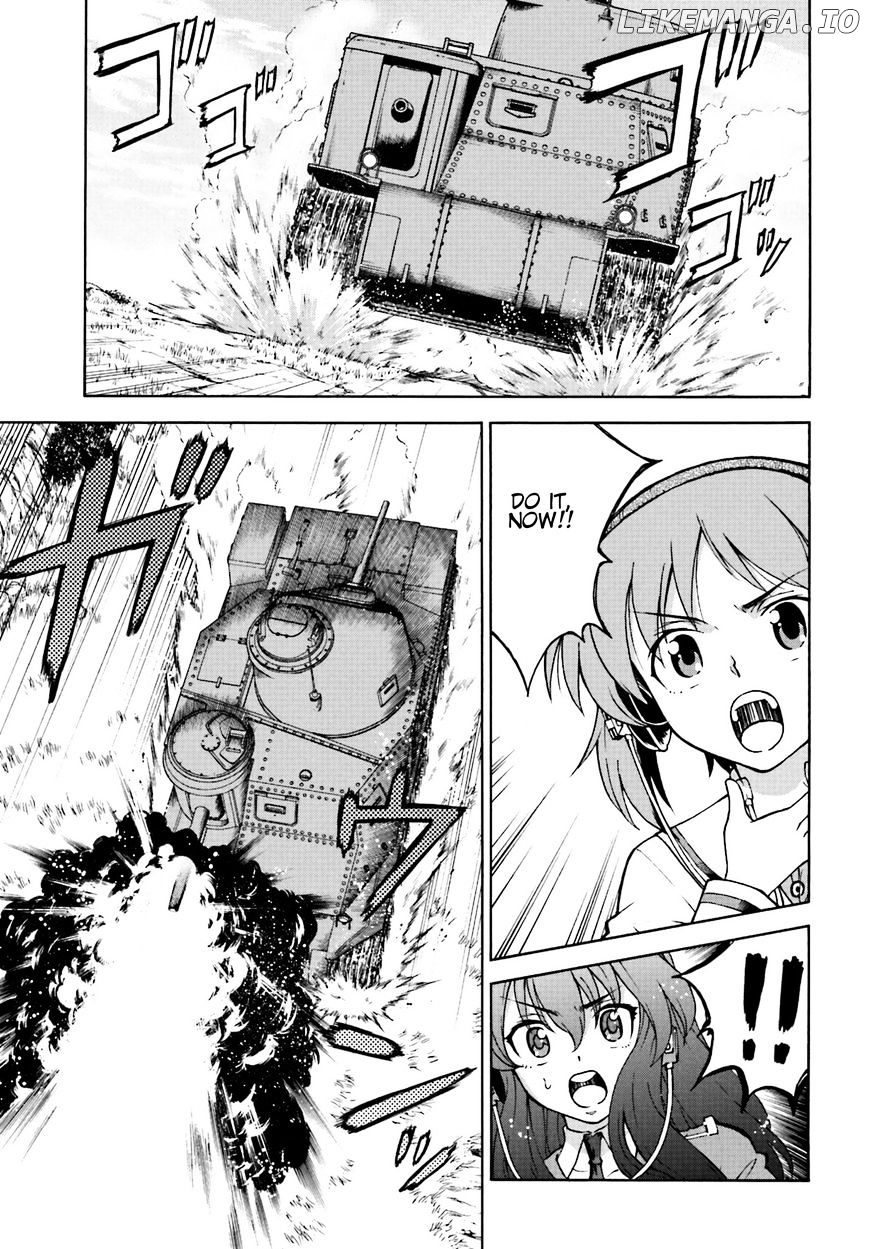 GIRLS und PANZER - Gekitou! Maginot-sen desu!! chapter 7.2 - page 9