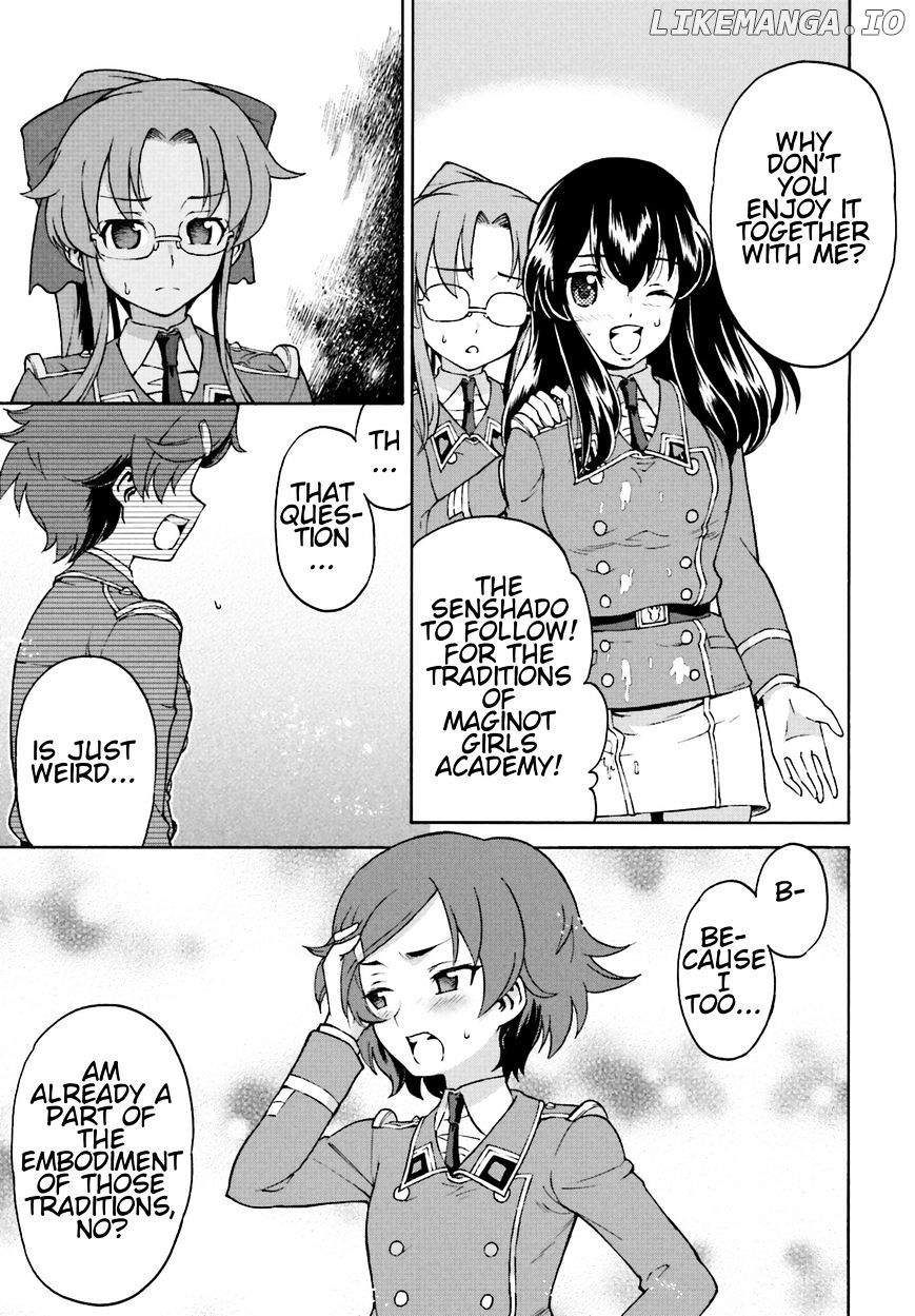 GIRLS und PANZER - Gekitou! Maginot-sen desu!! chapter 8 - page 25