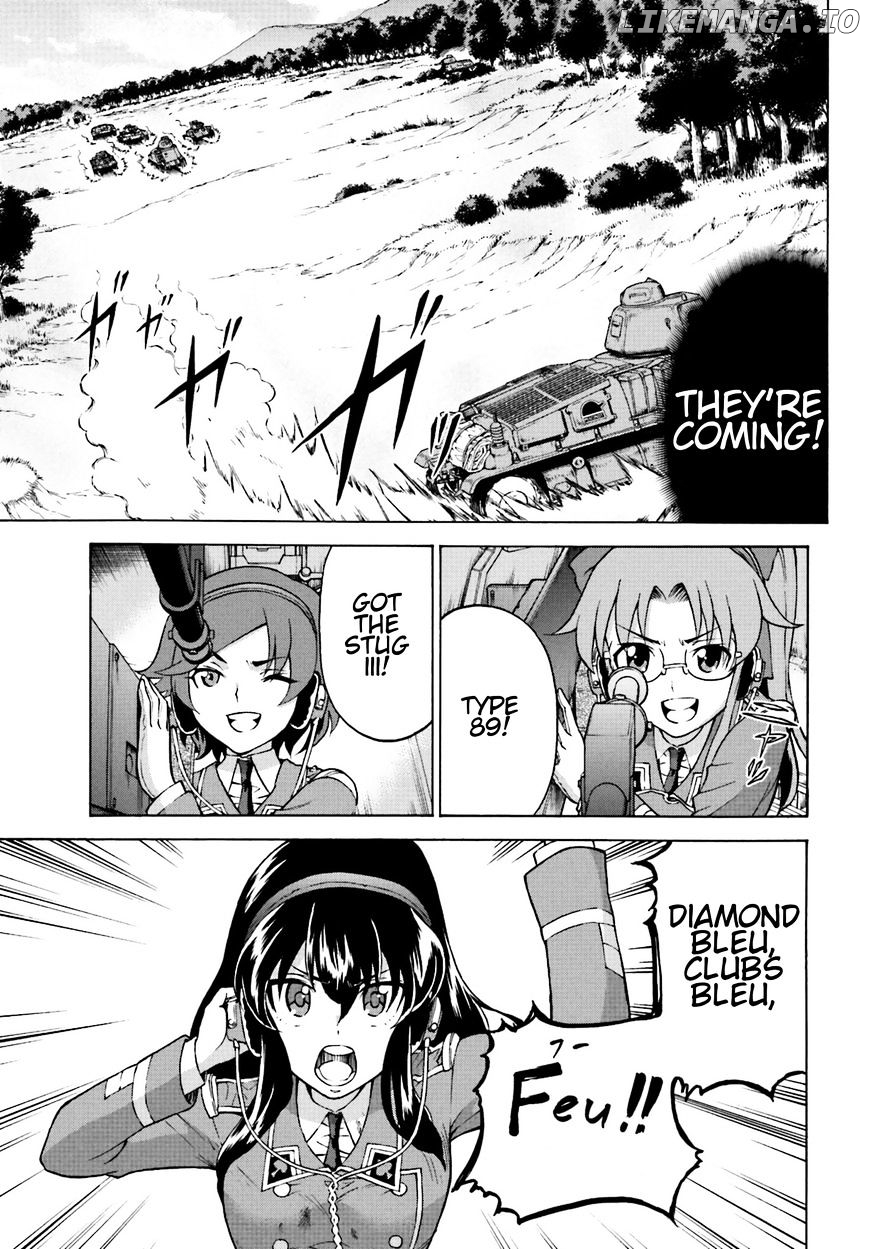 GIRLS und PANZER - Gekitou! Maginot-sen desu!! chapter 8 - page 35