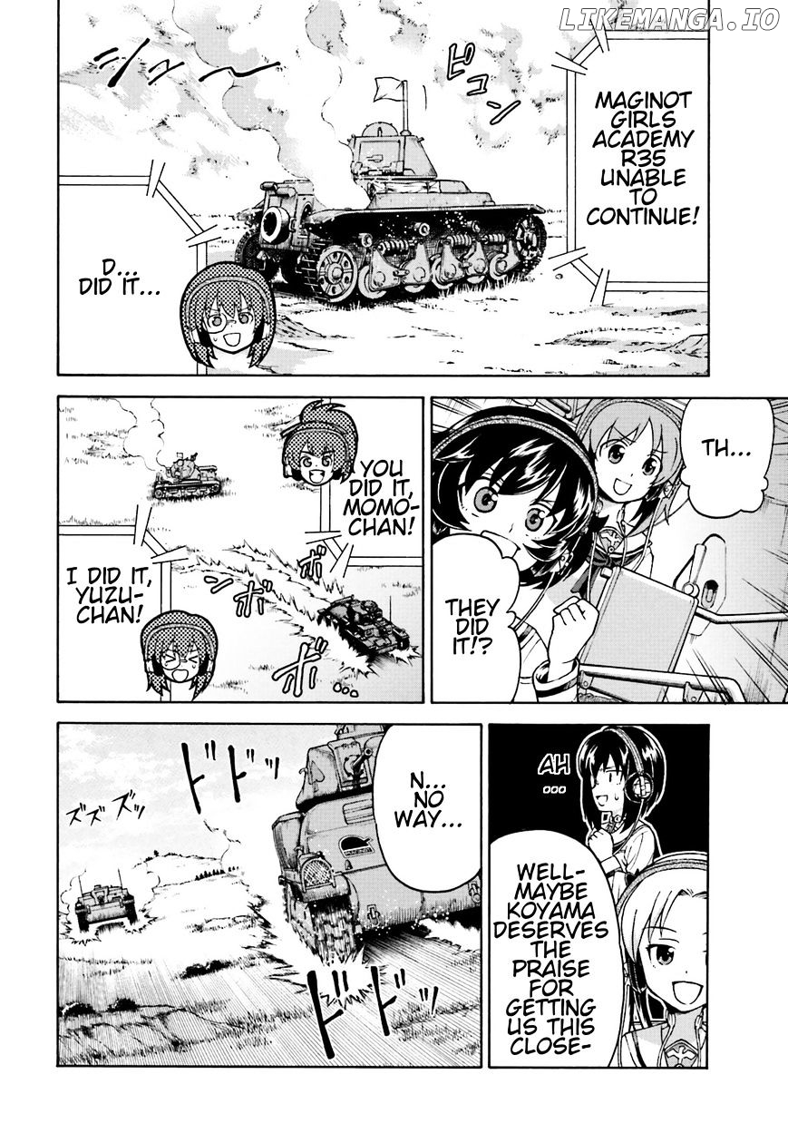 GIRLS und PANZER - Gekitou! Maginot-sen desu!! chapter 8 - page 8