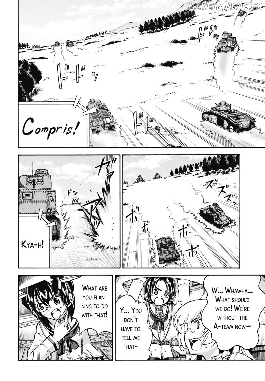 GIRLS und PANZER - Gekitou! Maginot-sen desu!! chapter 9 - page 10