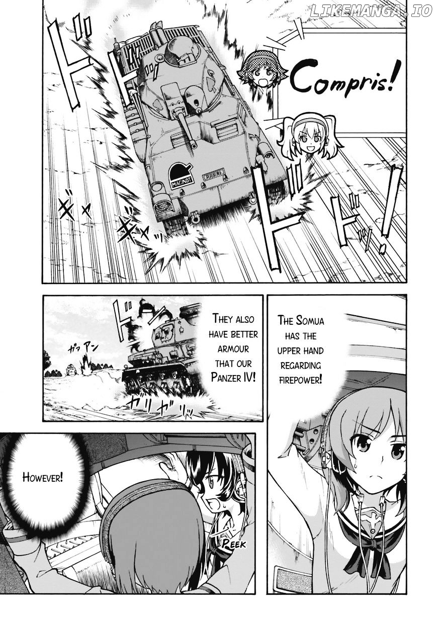 GIRLS und PANZER - Gekitou! Maginot-sen desu!! chapter 9 - page 19