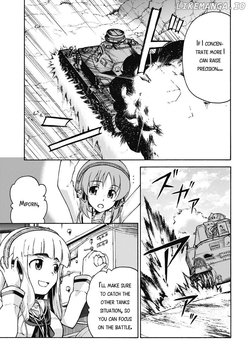 GIRLS und PANZER - Gekitou! Maginot-sen desu!! chapter 9 - page 21