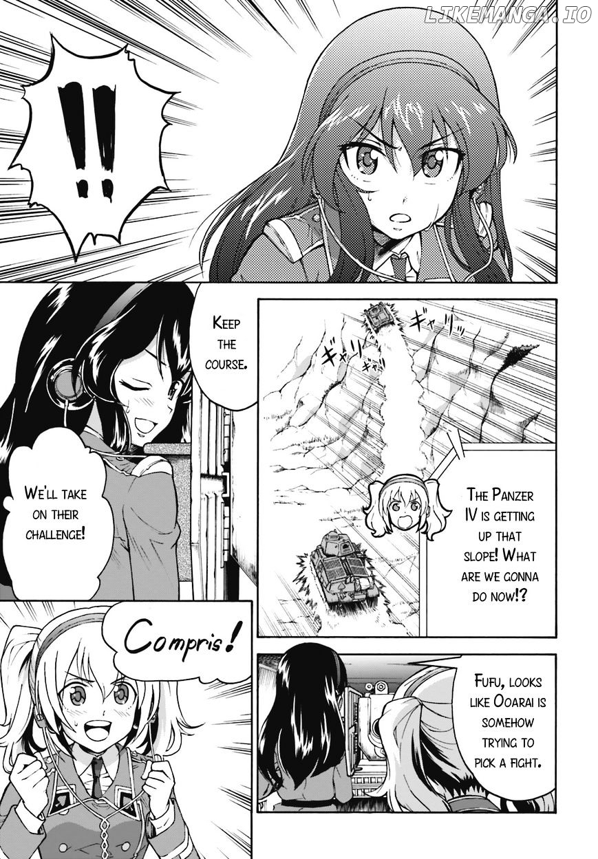 GIRLS und PANZER - Gekitou! Maginot-sen desu!! chapter 9 - page 25