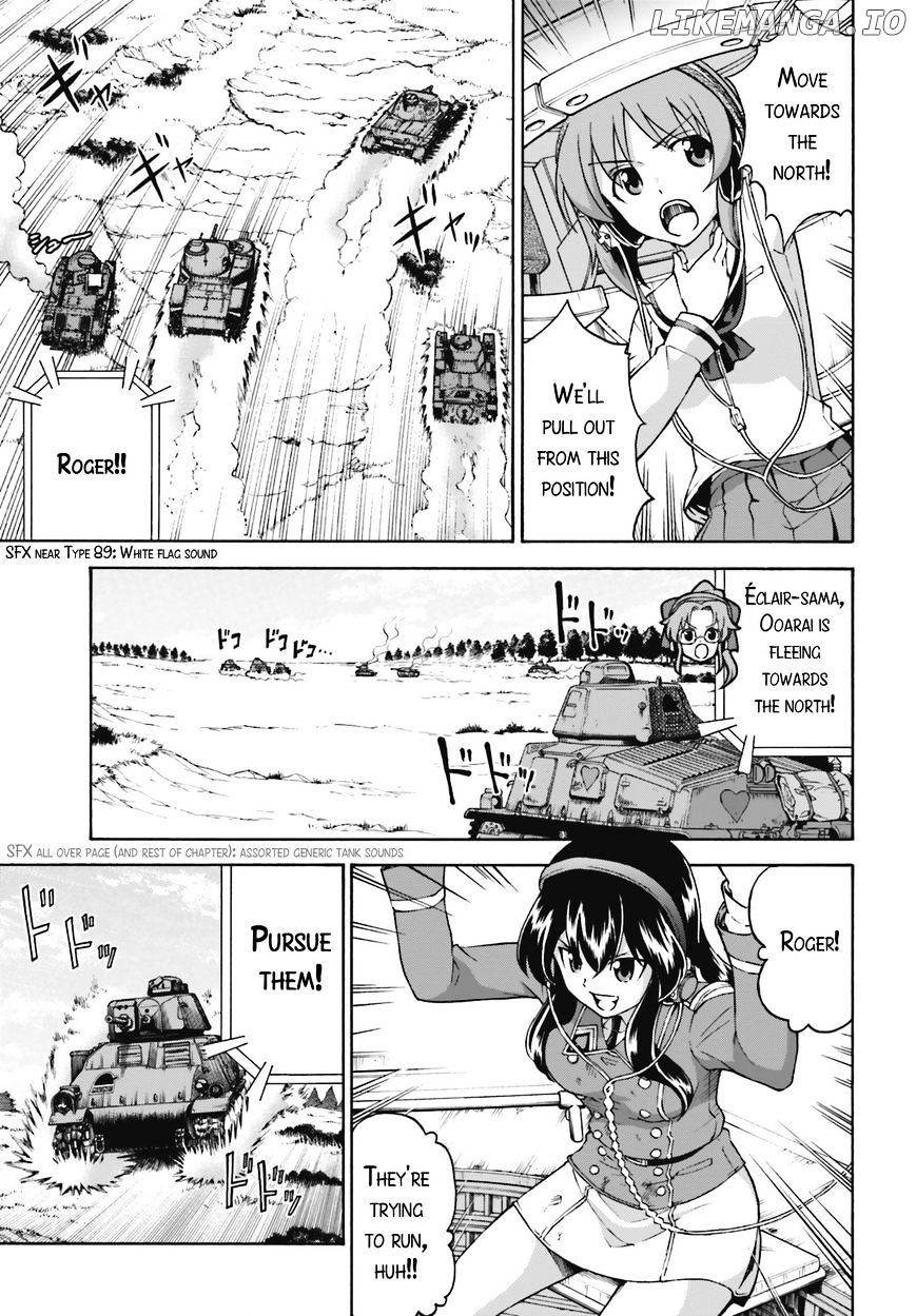 GIRLS und PANZER - Gekitou! Maginot-sen desu!! chapter 9 - page 3