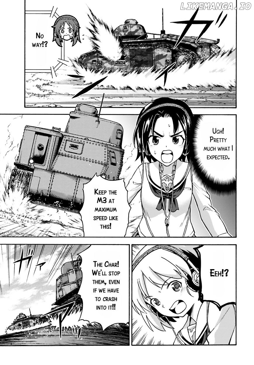 GIRLS und PANZER - Gekitou! Maginot-sen desu!! chapter 10 - page 23