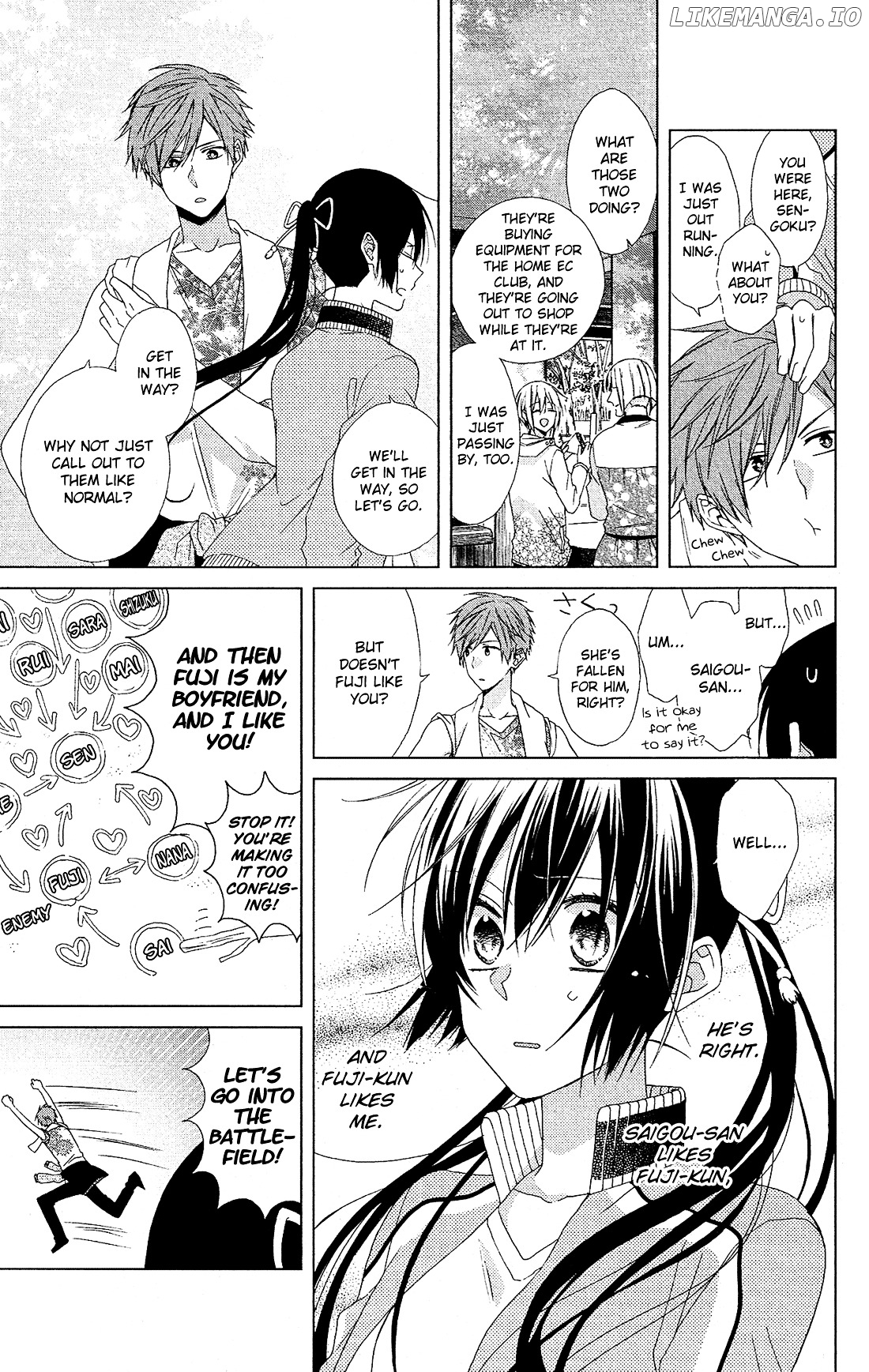 Mizutama Honey Boy chapter 21 - page 6