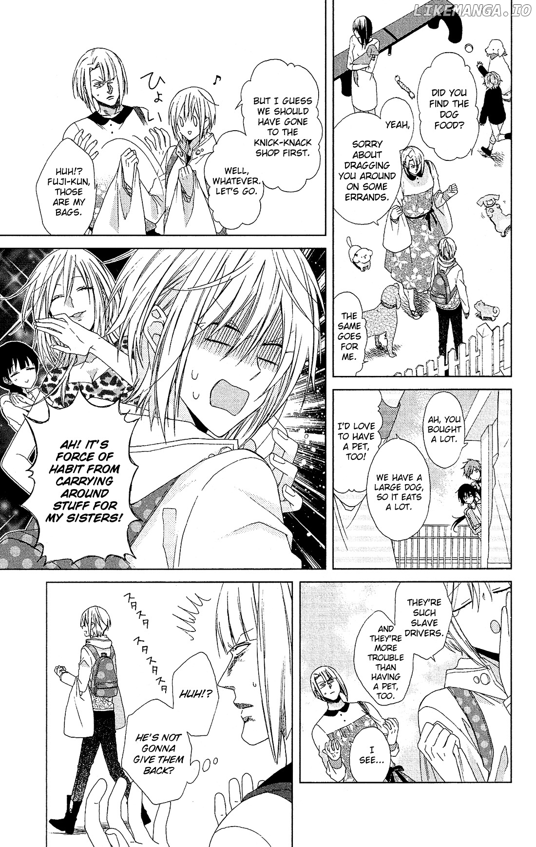 Mizutama Honey Boy chapter 21 - page 8