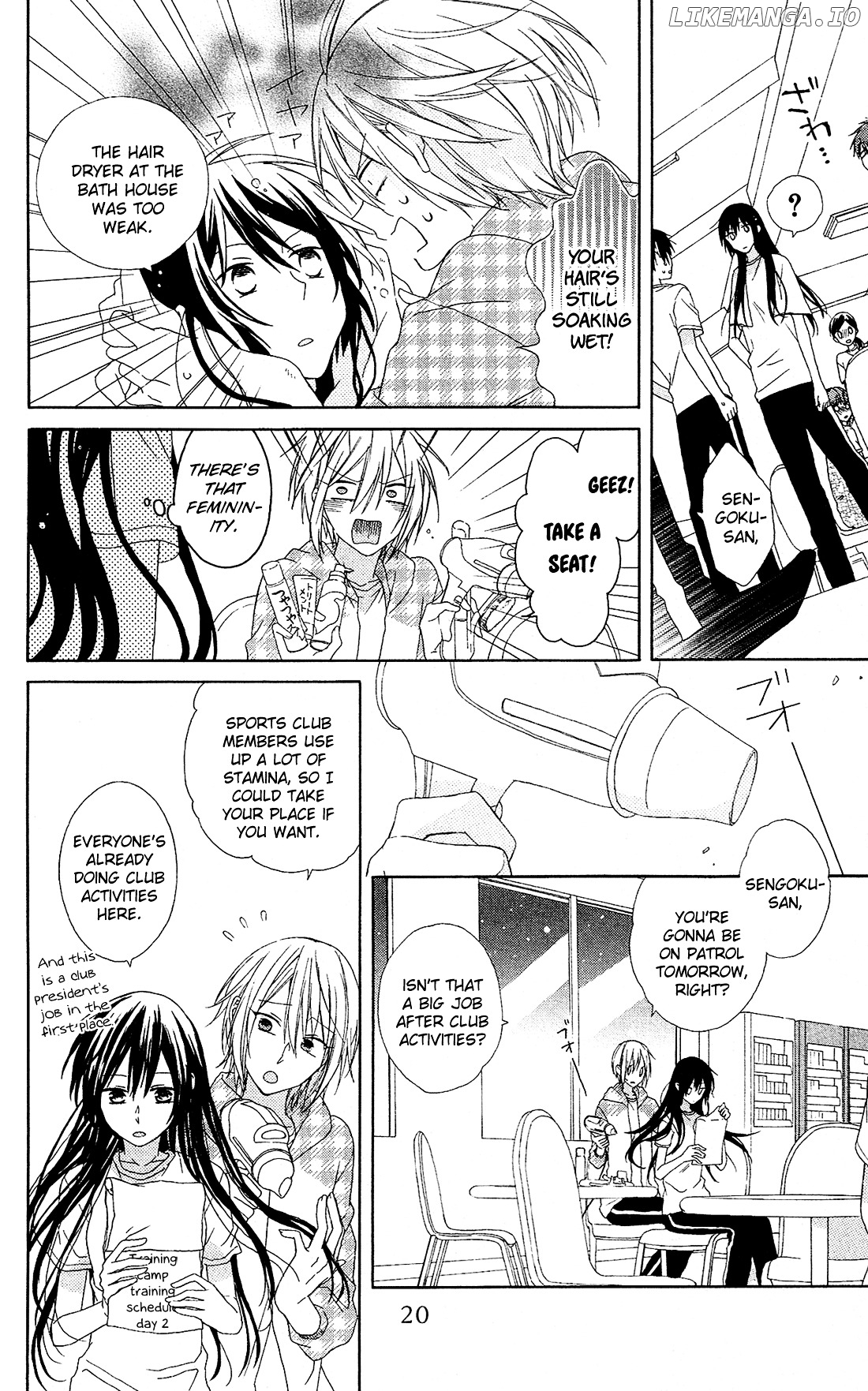 Mizutama Honey Boy chapter 8 - page 20