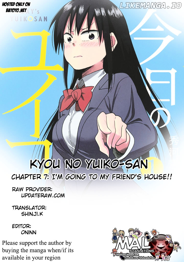 Kyou No Yuiko-San chapter 7 - page 1