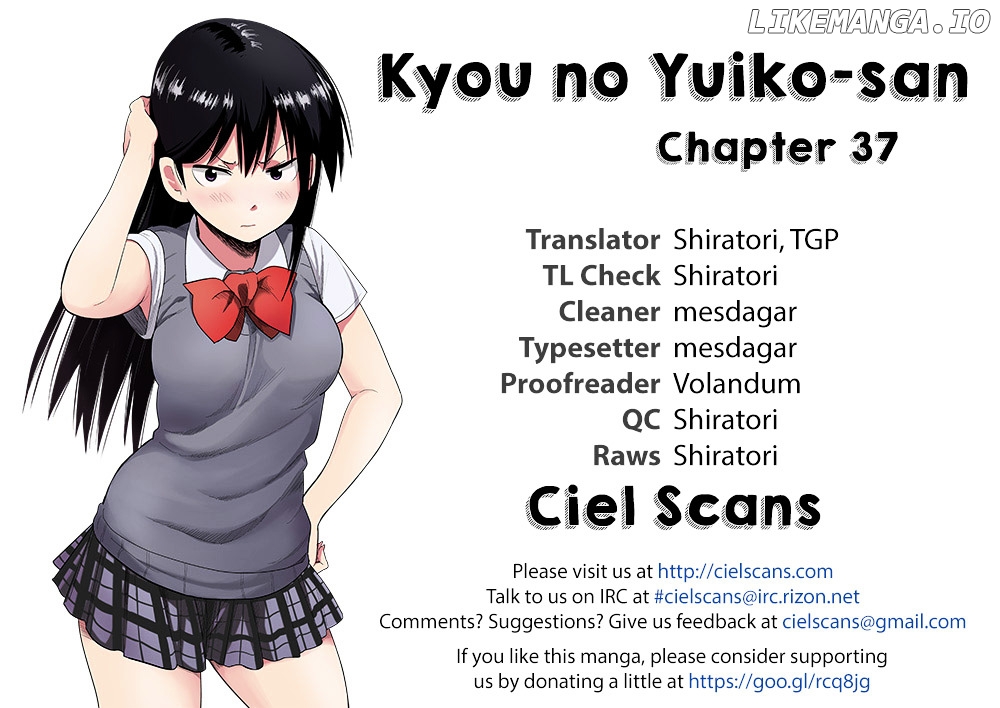 Kyou No Yuiko-San chapter 37 - page 1