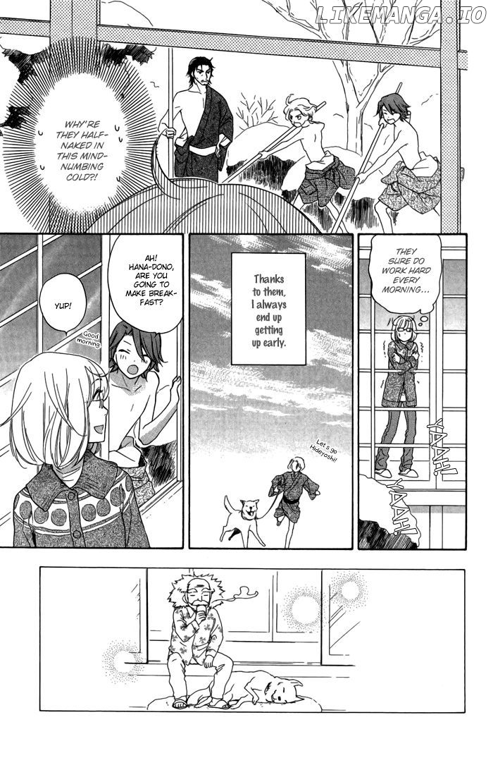 Sengoku Danshi Hana no Ran chapter 9 - page 7
