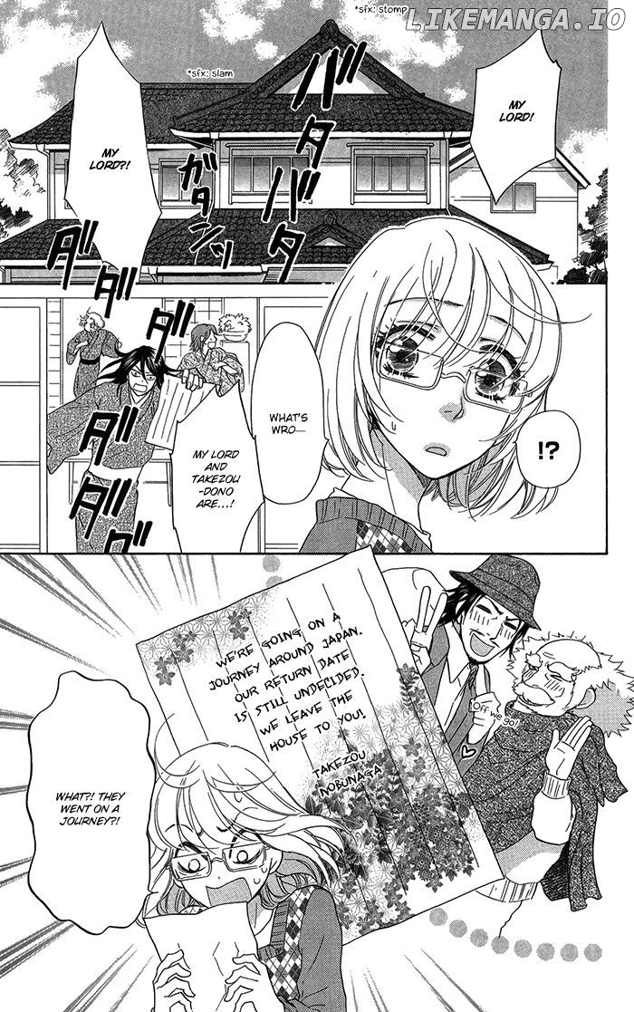 Sengoku Danshi Hana no Ran chapter 10 - page 22