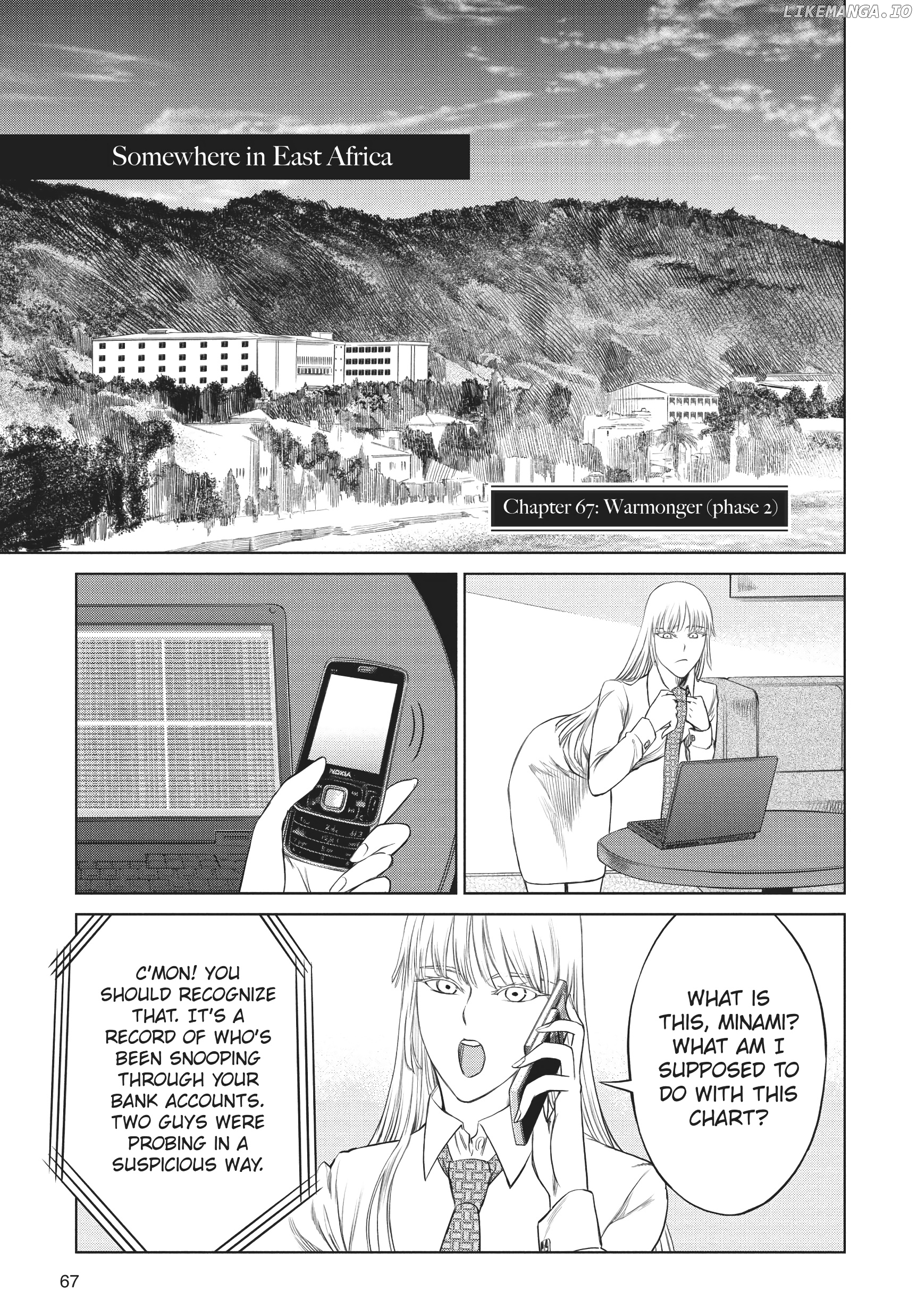 Jormungand chapter 67 - page 1