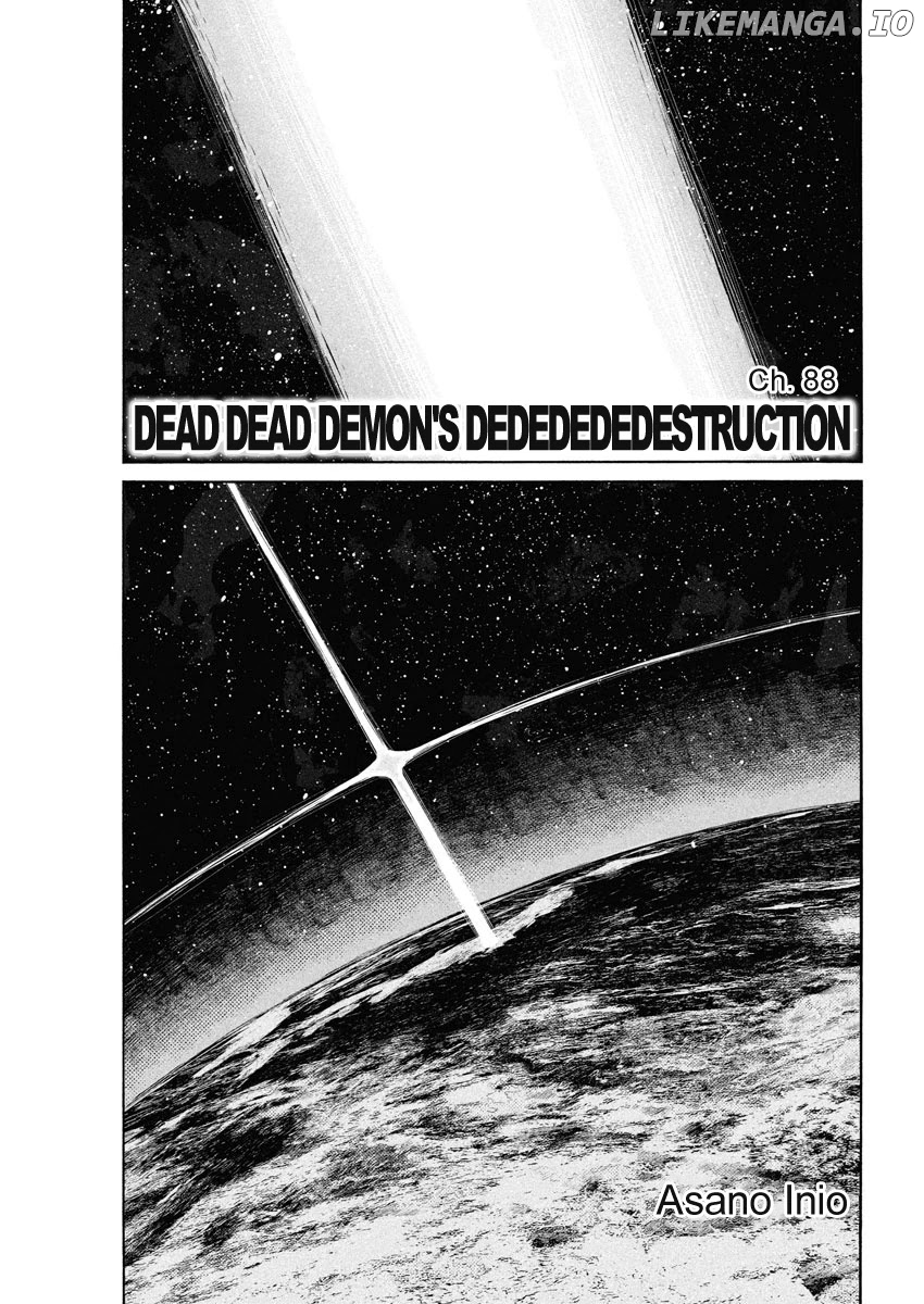 Dead Dead Demon’s Dededededestruction chapter 88 - page 1