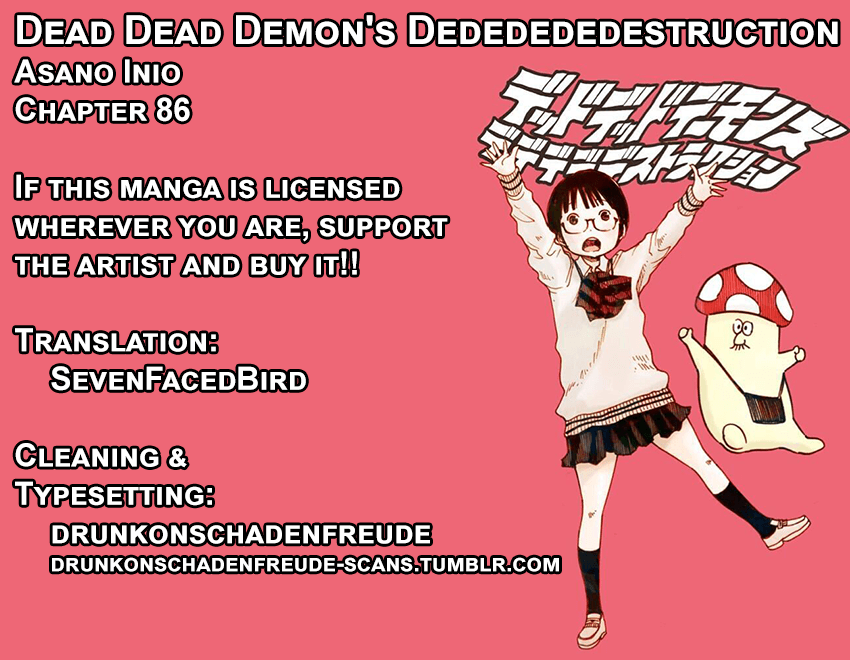 Dead Dead Demon’s Dededededestruction chapter 86 - page 17